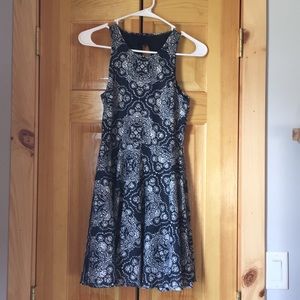 Navy dress from Aeropostale